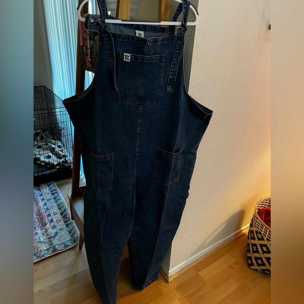 NWT Lucy & Yak Denim Dungarees -Plus Size